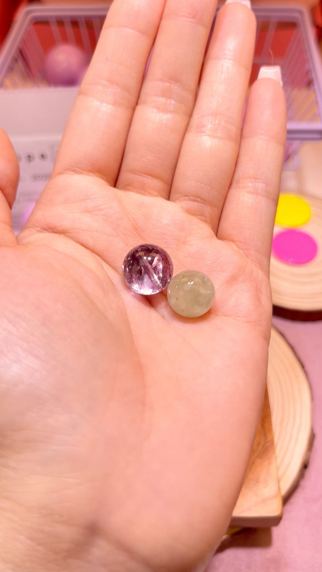 Rainbow Balls – Crystal Beads
