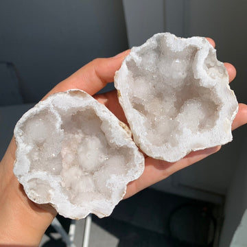 Quartz Geode Pairs