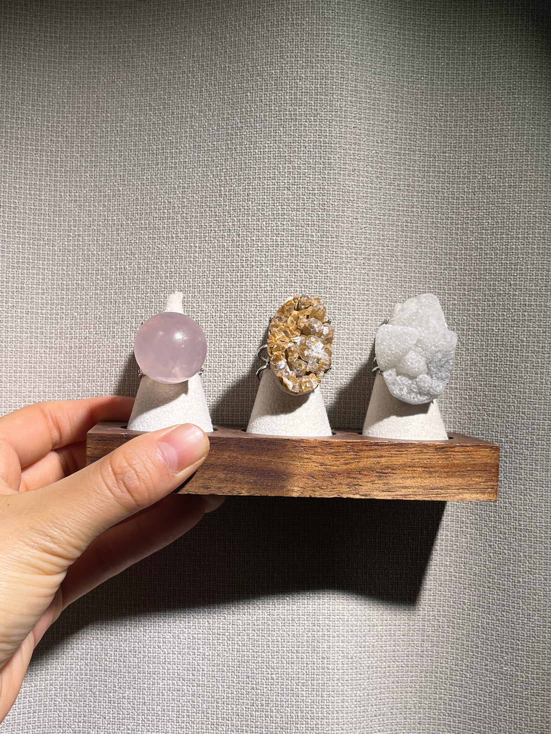Raw Stone Adjustable Ring