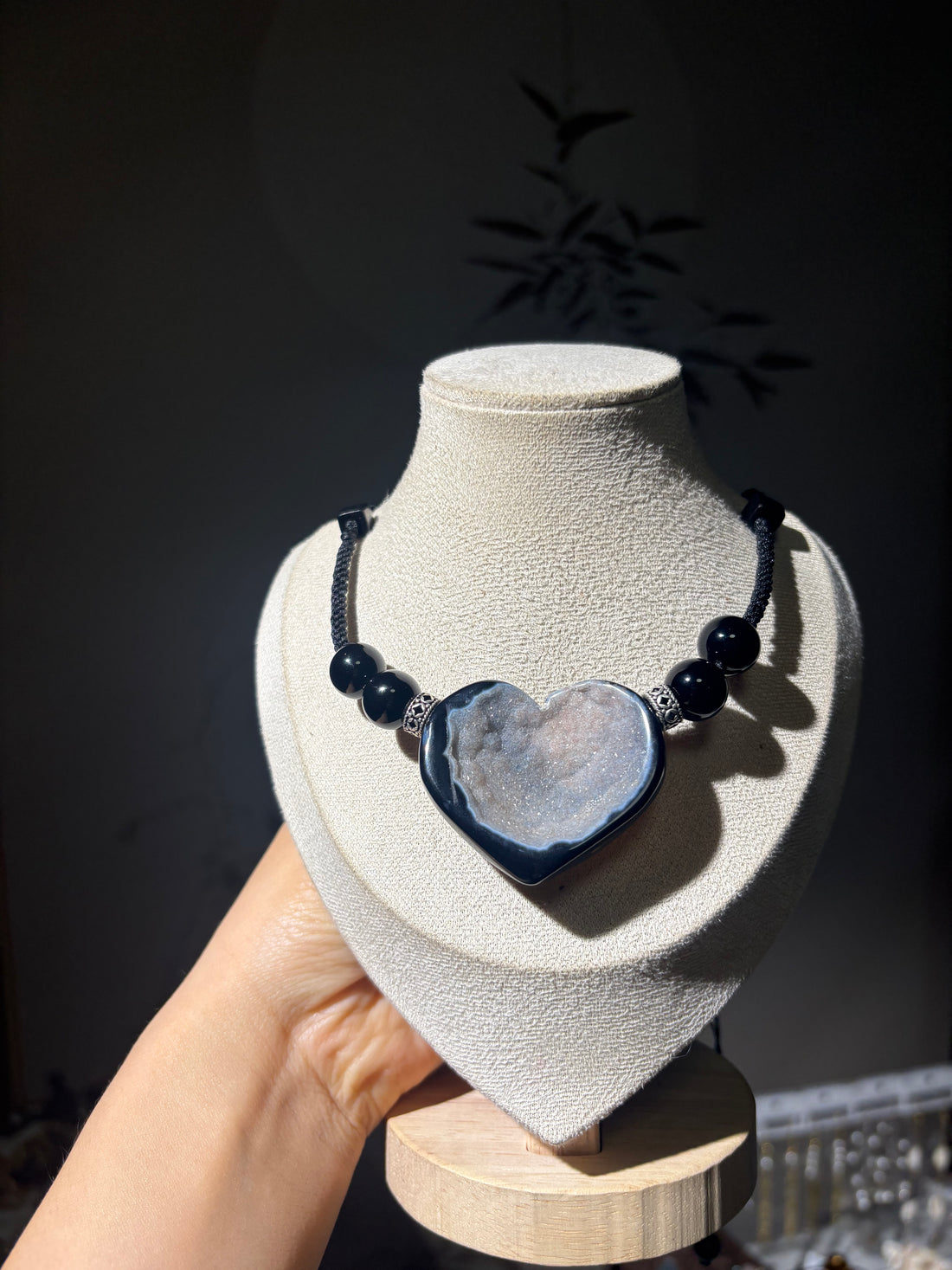 Copper Wire‑Wrapped, Macramé and Stainless‑Steel set Jewelry